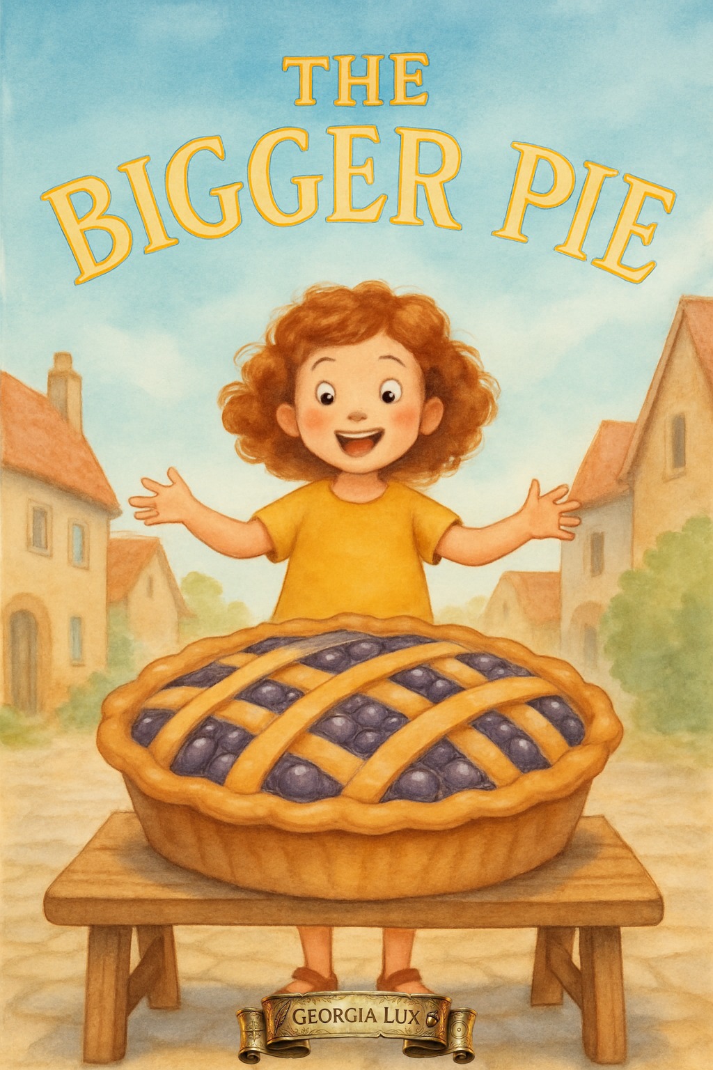 The Bigger Pie — personalised storybook cover